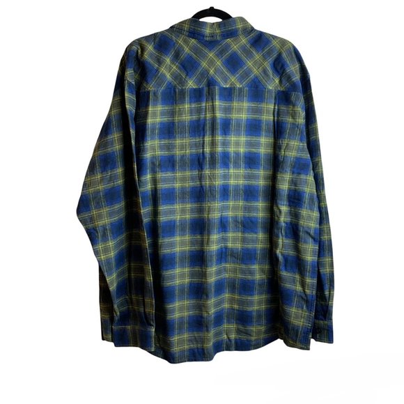 NWT! Men's Columbia Long Sleeve Plaid Button Down Up Shirt XXL - Picture 2 of 6